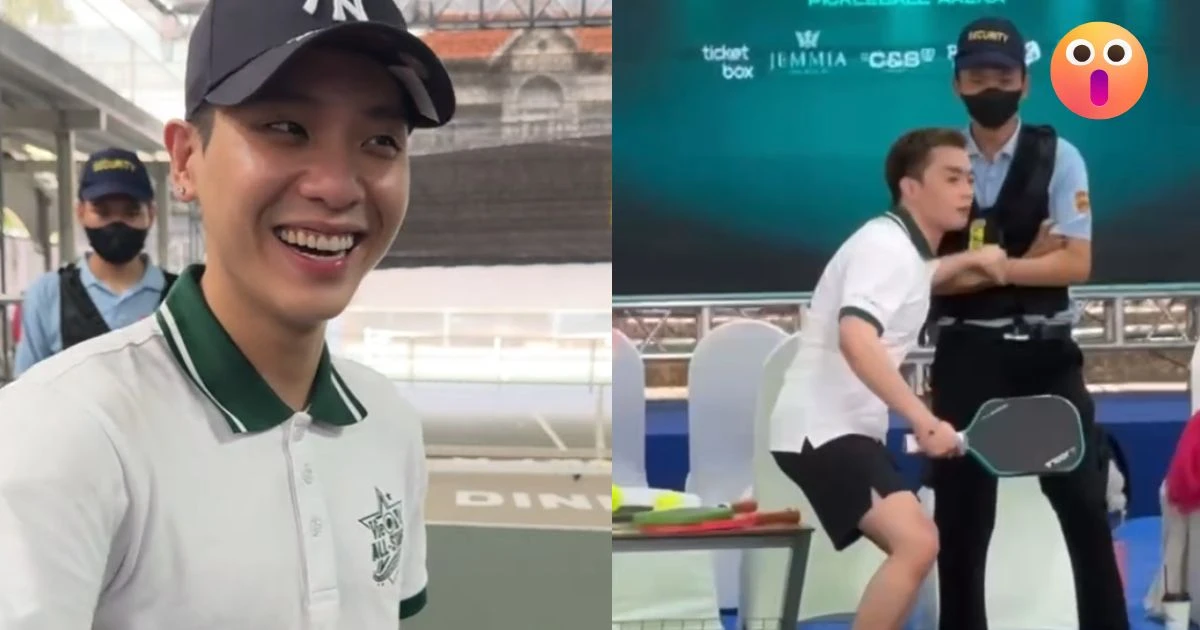 Quân A.P trốn vợ tụ tập ở sân Pickleball, bắt tay NEGAV sân si người hâm mộ? - Hình 9