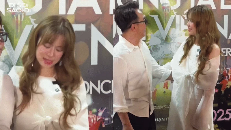Hoàng Thuỳ Linh trực tiếp nhắc chuyện có bầu, yêu cầu ekip làm gấp 1 chuyện giữa nơi công cộng! - Hình 2