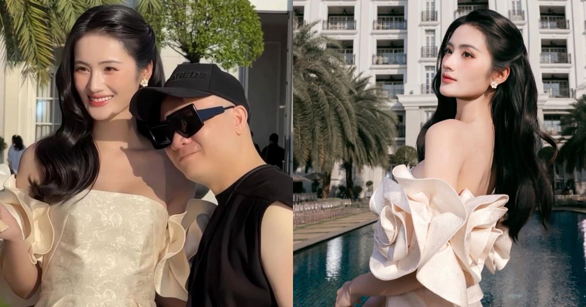 Ý Nhi cao tay, lễ phép chào hỏi người từng đòi tước vương miện, fan phấn khích - Hình 9