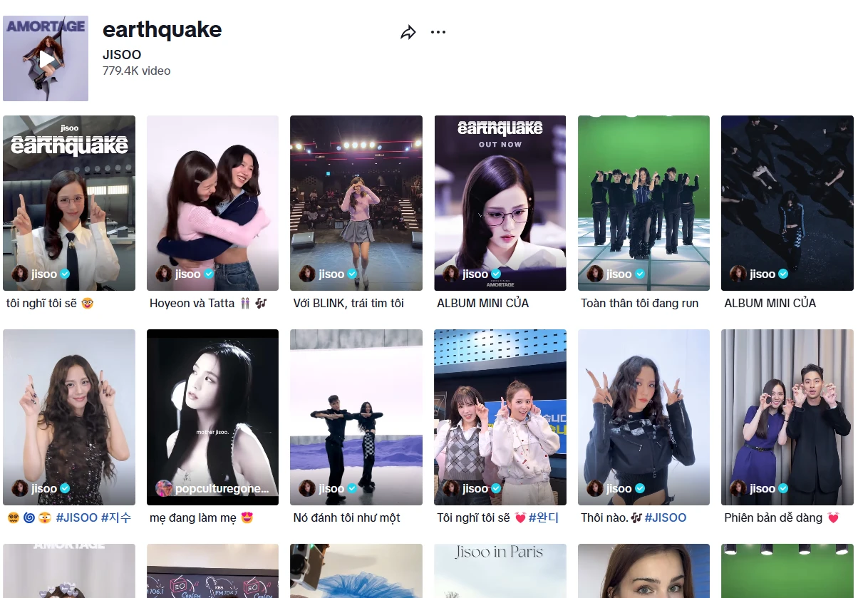 Rosé trừng mắt với Jisoo, vũ đạo earthquake chưa thẩm, tương tác thảm họa? - Hình 2