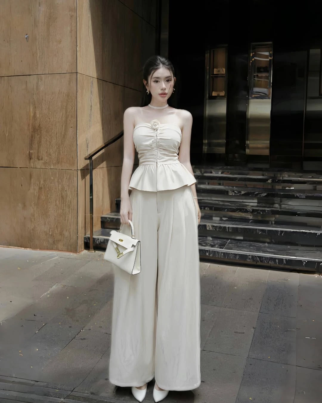 1.001 cách phối đồ với quần trắng chinh phục mùa hè - Hình 5