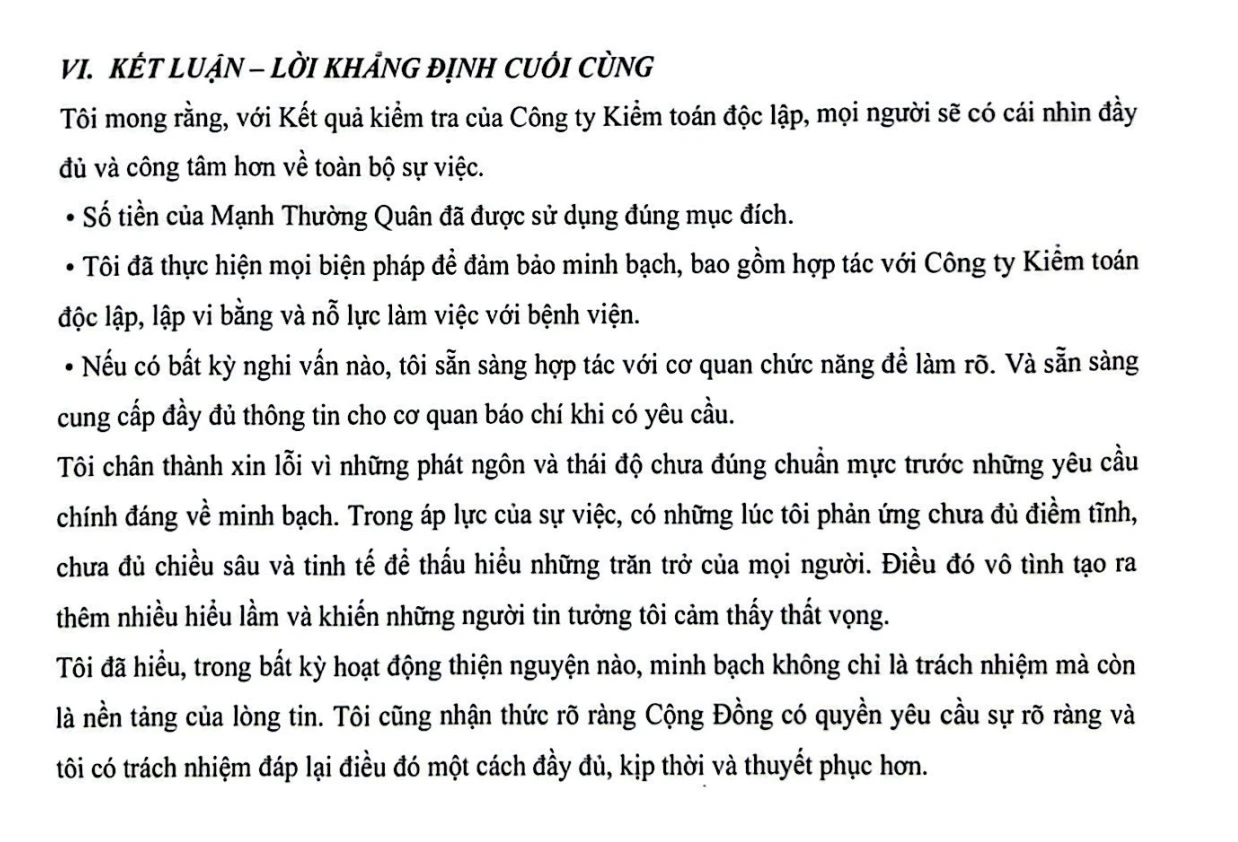 Nóng: Phạm Thoại xin lỗi sau khi công bố kết quả kiểm toán hơn 14 tỷ tiền từ thiện - Hình 5