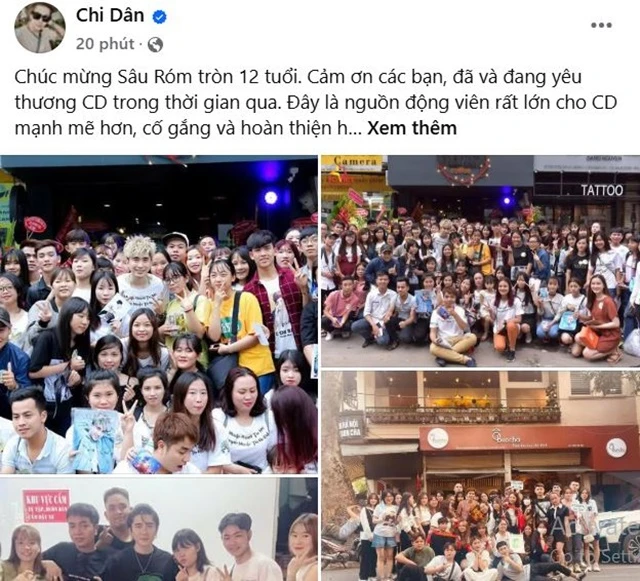 Chi Dân tái xuất ngay ngày Quang Linh bị bắt, nói cảm ơn fan, chuyện gì đây? - Hình 1