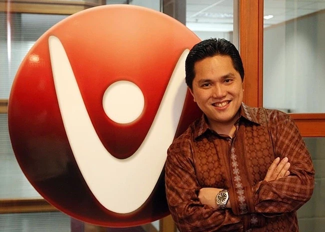 Erick Thohir: Từ trùm truyền thông đến ngọn cờ đầu cách mạng bóng đá Indonesia - Hình 2