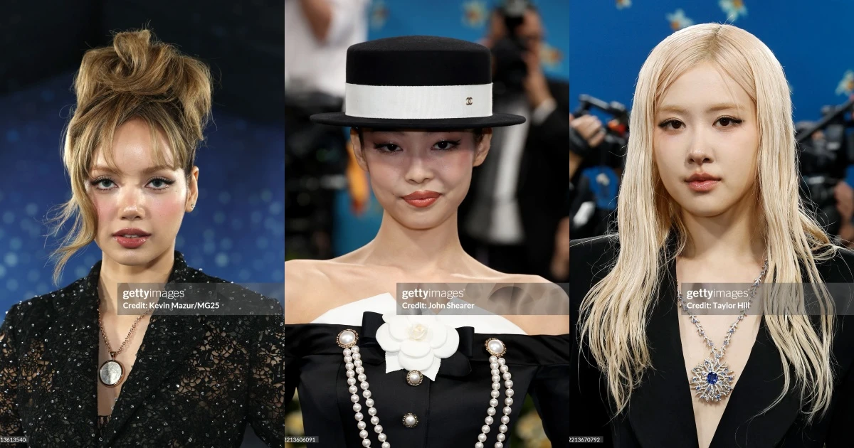 Blackpink bị hung thần đeo bám, zoom cận mặt mộc ở Met Gala, lộ làn da sốc - Hình 7
