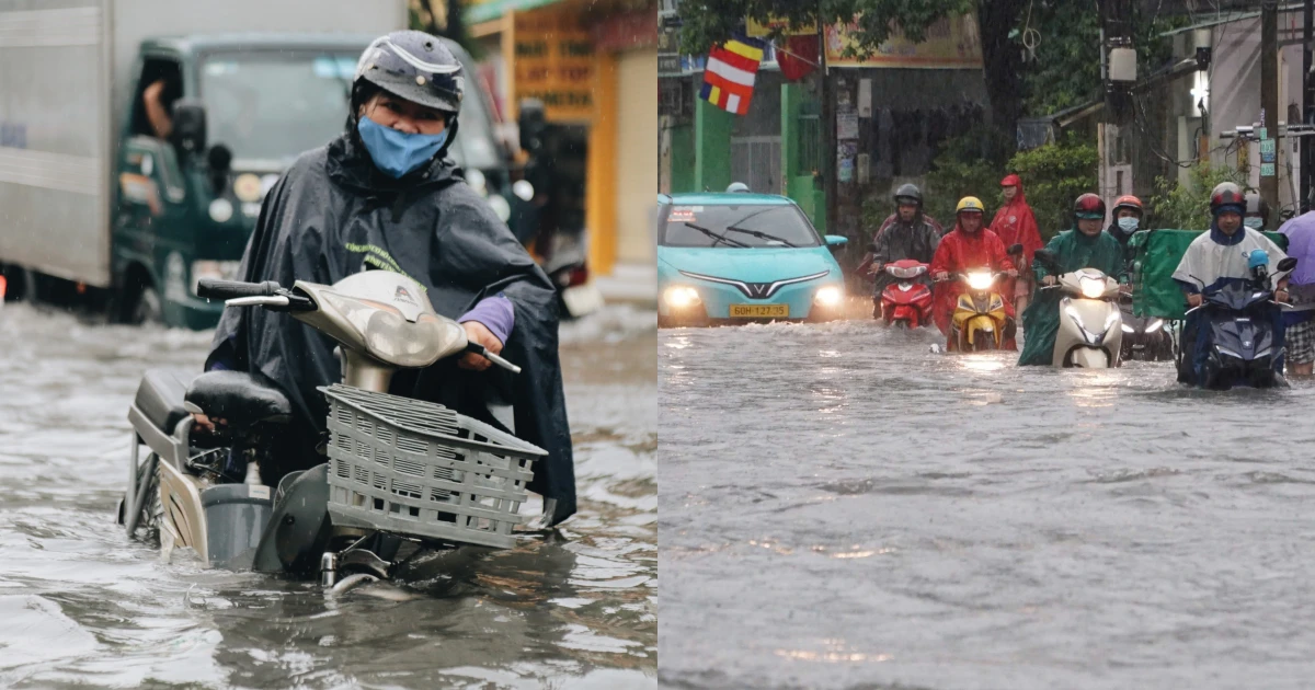 Mưa lớn diện rộng, loạt tỉnh chìm trong nước, người dân mất việc than trời - Hình 10