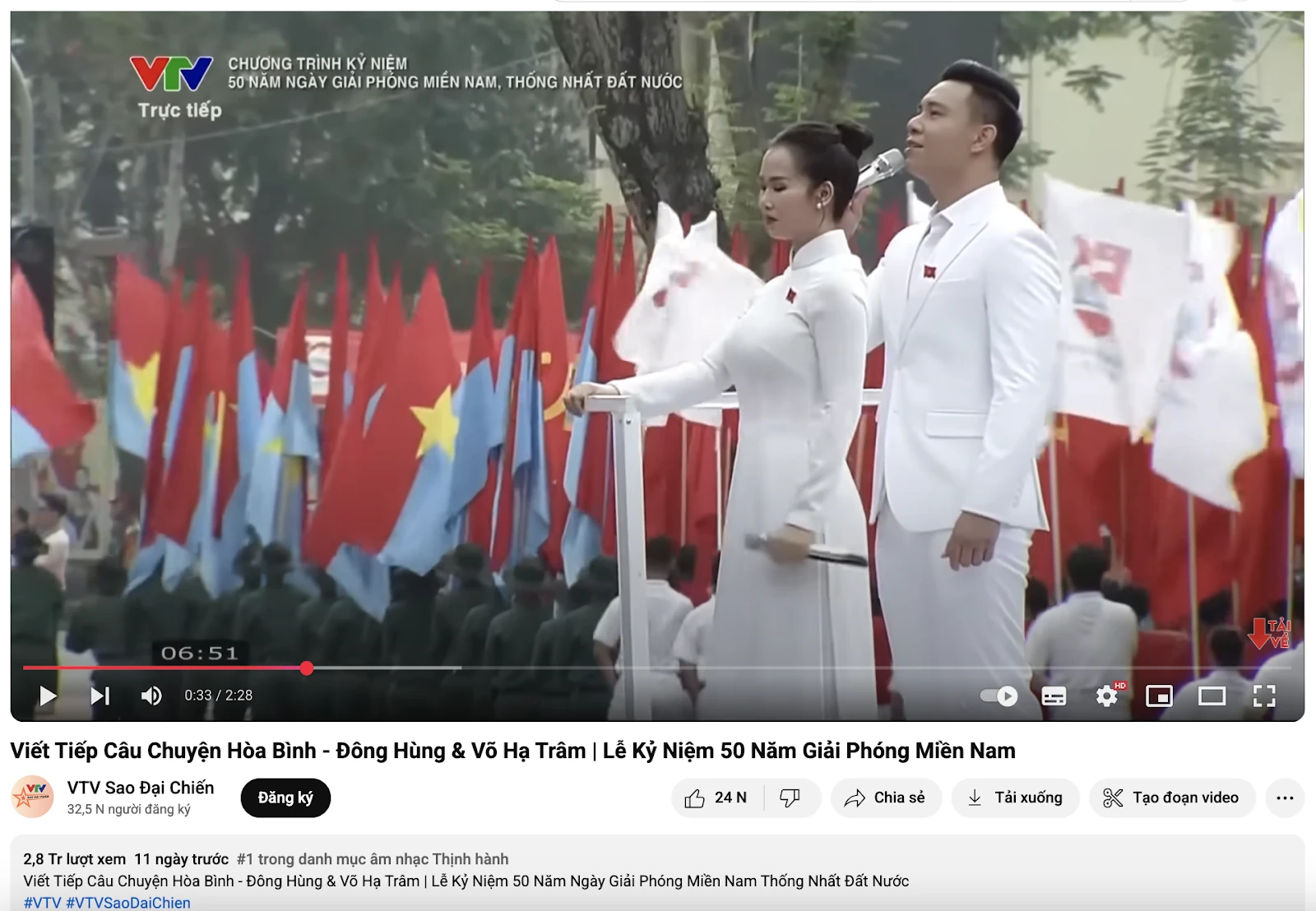 Hit diễu binh VTV bị đánh bản quyền, cha đẻ bức xúc vì bị nghi là thủ phạm - Hình 1