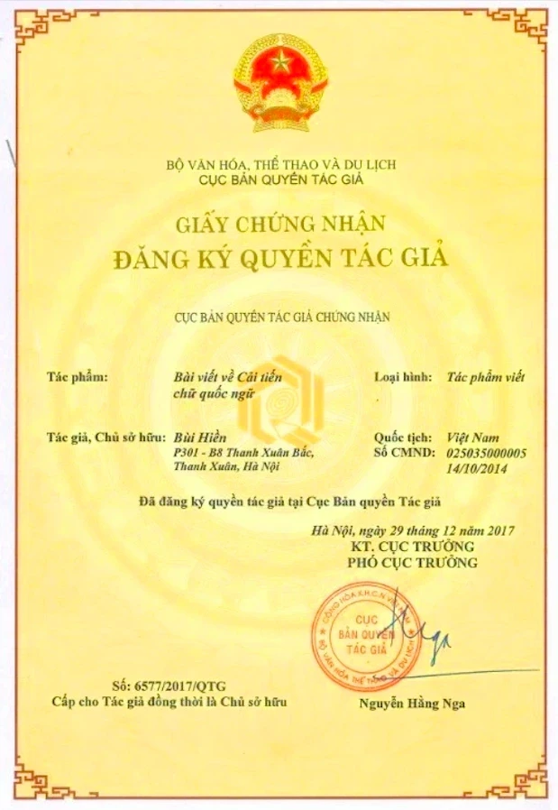 PGS.TS Bùi Hiền cha đẻ cải tiến tiếq Việt khiến dư luận dậy sóng vừa qua đời - Hình 4