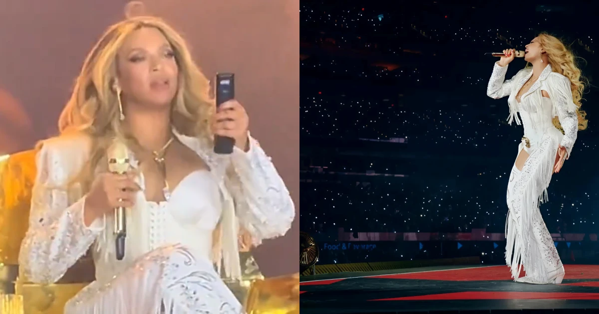 Beyoncé bị tạt rượu giữa lúc trình diễn, vươn tay cầu cứu, siêu sao hết thời - Hình 9