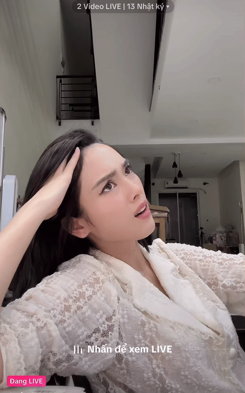 Quỳnh Lương bỗng té ngã khi mang thai 6 tháng, ngồi im bất động, CĐM hoảng hốt - Hình 7