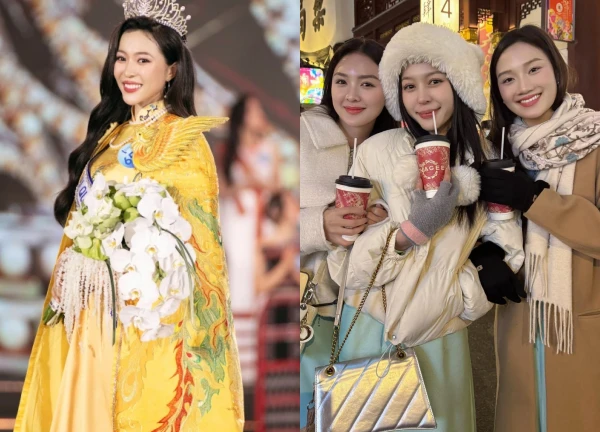 Hoa hậu Quốc gia VN rã đông, lấn sân ca hát, được dàn Anh trai làm nền? - Hình 8