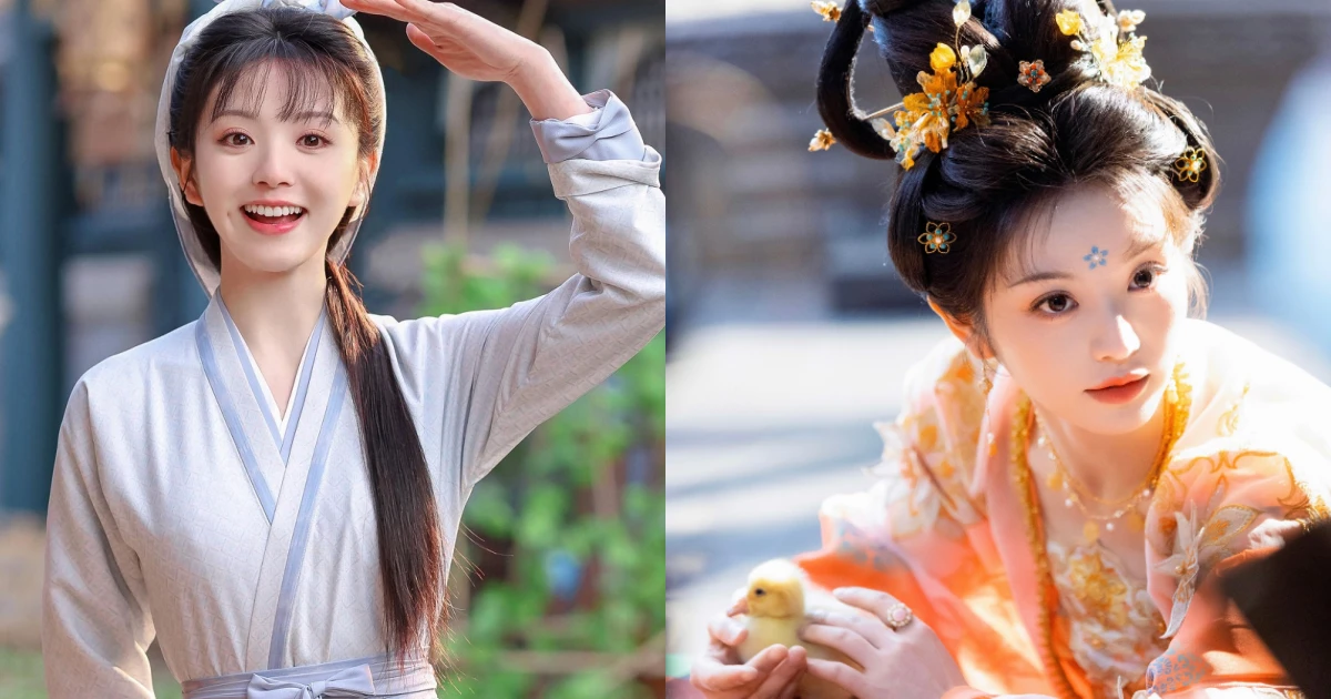 Dien Hi Vi: the most beautiful princess in China, caught by a passerby team in an unbelievable scene - Photo 7