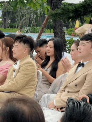 Dàn sao dự đám cưới Hồ Quỳnh Hương: Thiều Bảo Trâm khoe dáng gợi cảm, chị đại kim cương quyết tâm làm 1 việc - Hình 4