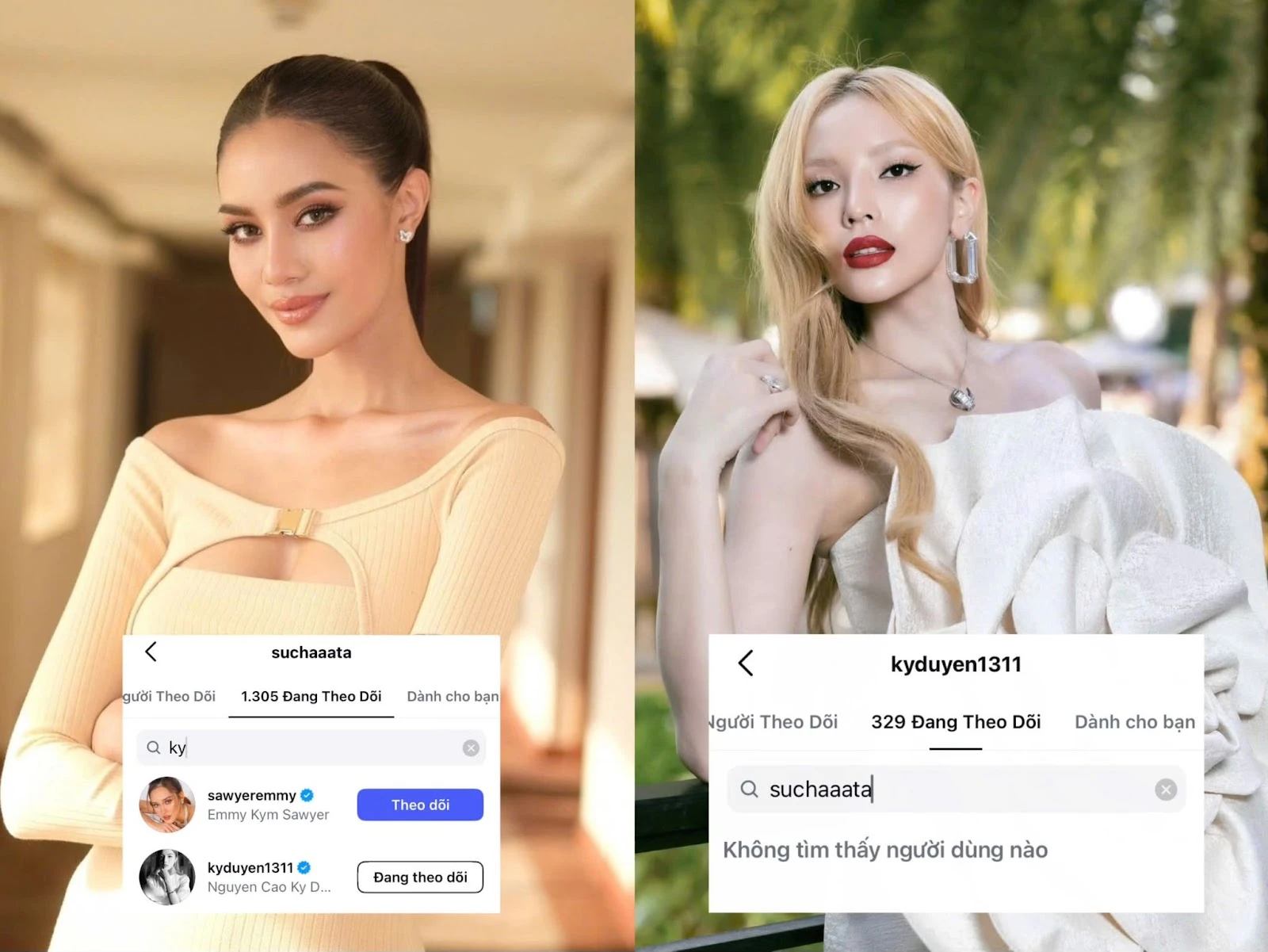Kỳ Duyên huỷ theo dõi Miss World Thái, khiến Ý Nhi rơi vào tình huống khó xử? - Hình 2