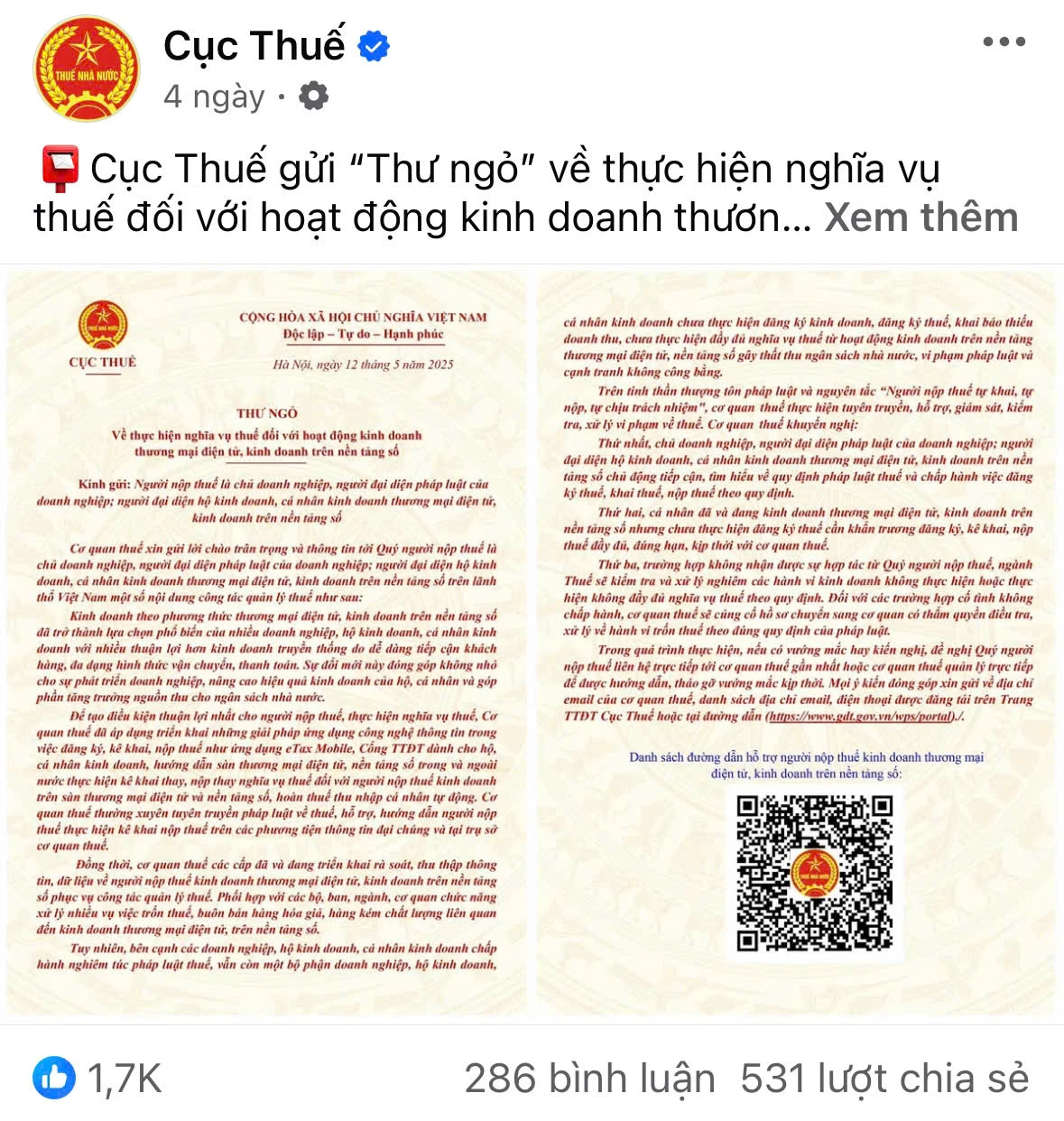 Kẻ xấu giả mạo Cục Thuế gửi mã QR 3h sáng, rõ dấu hiệu phân biệt, dân cảnh giác - Hình 5