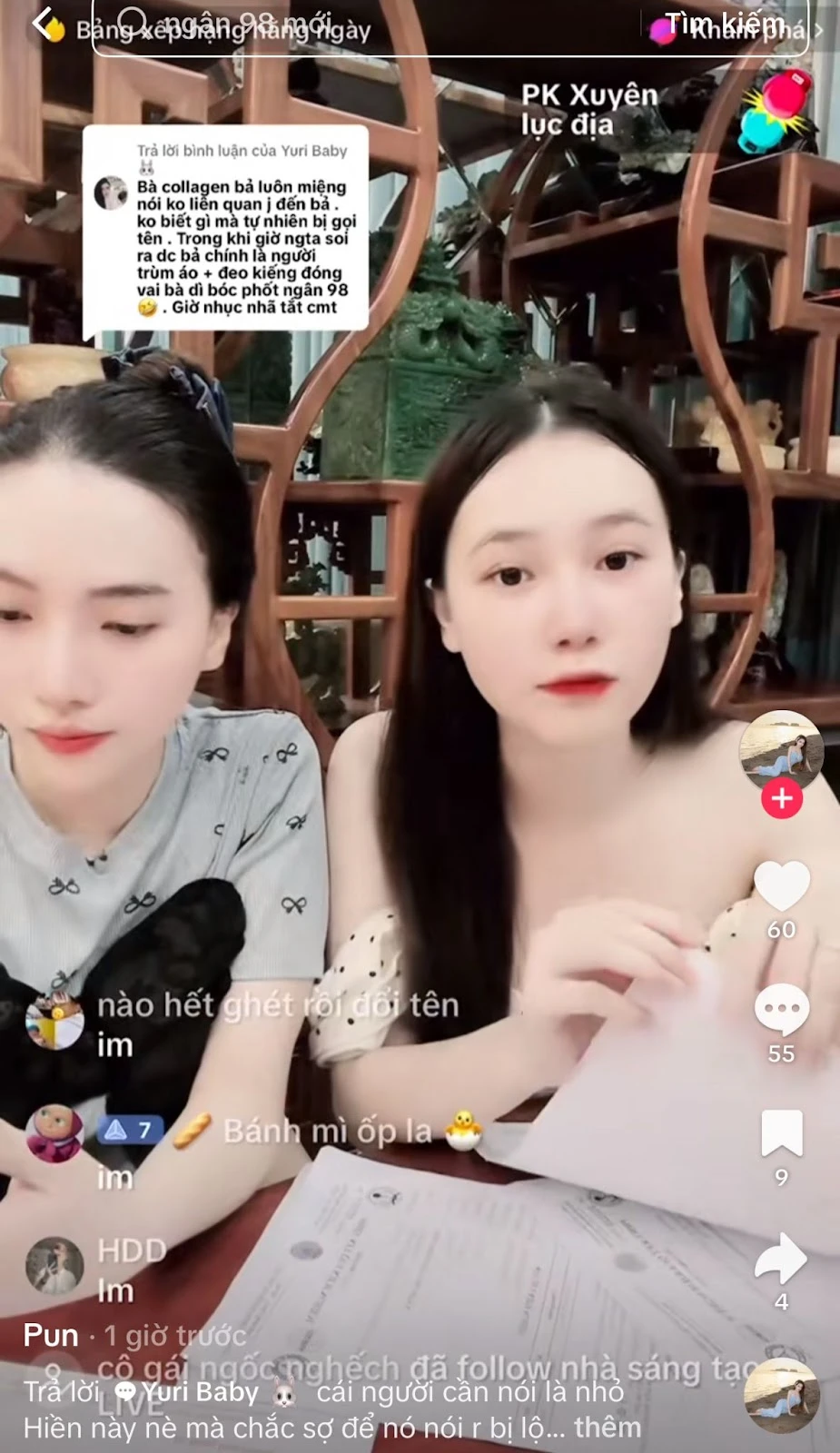 Ngân 98 đến nhà đối chất Ngân Collagen vụ kiểm nghiệm, nhân viên bị soi nói dối? - Hình 1