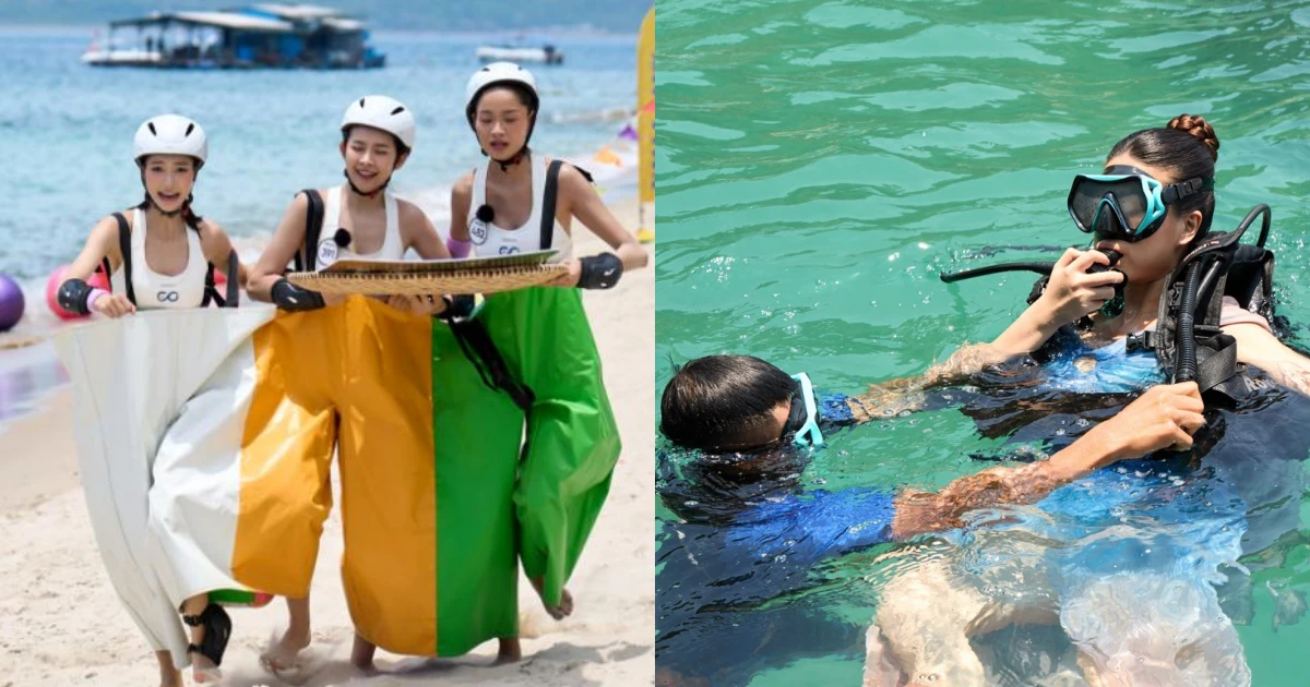 Thí sinh HHHV VN bị ép đeo trì đè xuống biển, fan tức rèn luyện hay hành xác? - Hình 8