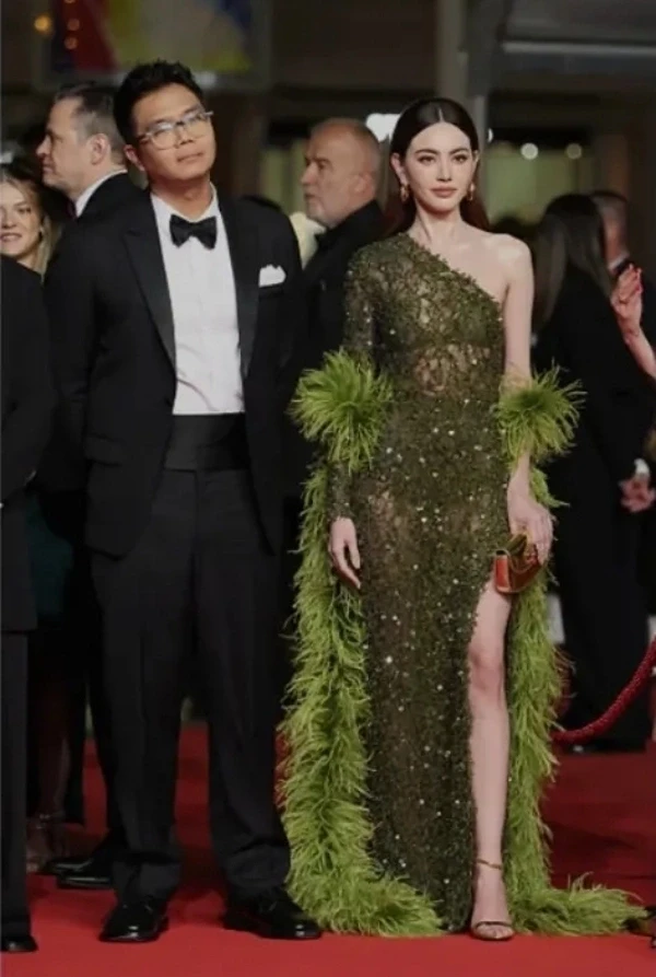 Mai Davika mặc như không tại Cannes, cố tình chơi trội nhưng bị bơ toàn tập? - Hình 1