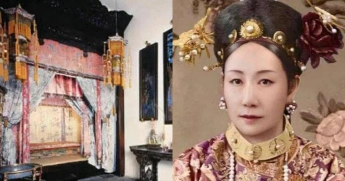 Giường ngủ Từ Hi Thái hậu bị người phương Tây khắc chữ, nôi dung quá sốc! - Hình 8