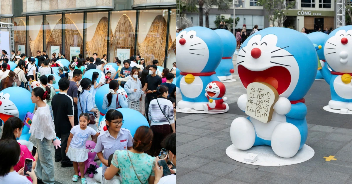 Doremon xâm nhập VN, tín đồ Mèo Máy đổ bộ checkin Landmark, lộ chi tiết đáng ngờ - Hình 9