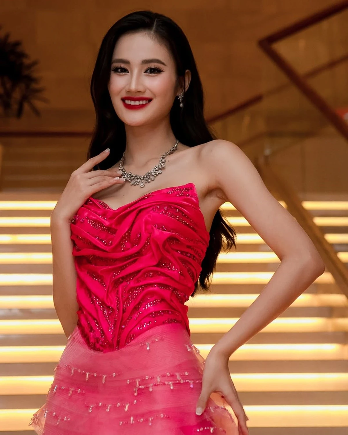 Hoa hậu Ý Nhi bị loại khỏi chung kết Head to Head Challenge, khó vô top 40 MW - Hình 4