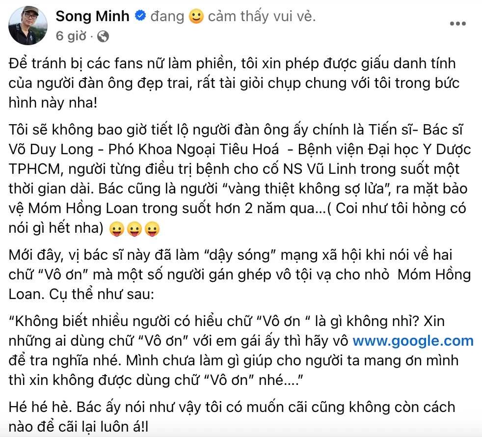 BS riêng của Vũ Linh bóc trần người thật Hồng Loan, nói rõ vụ vô ơn mẹ nuôi - Hình 3
