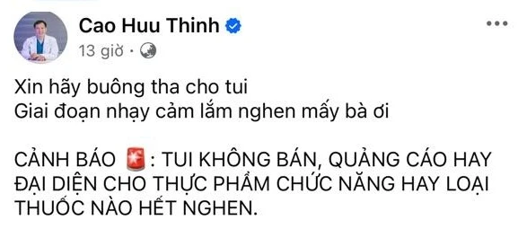 Bác sĩ Thịnh bị Ngân Collagen hại thảm, lên MXH cầu cứu hãy buông tha cho tôi? - Hình 2