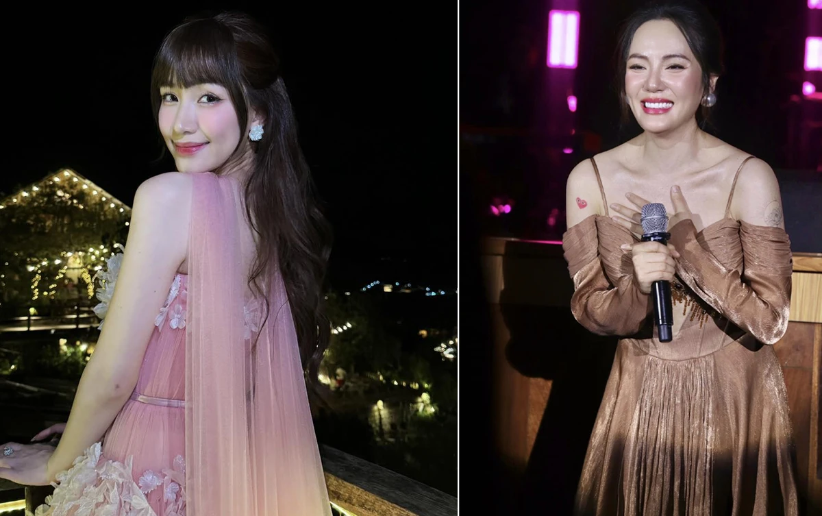 Hoa Minzy steals Phuong Linhs hit, sings publicly at a music event, who is better? - Photo 2