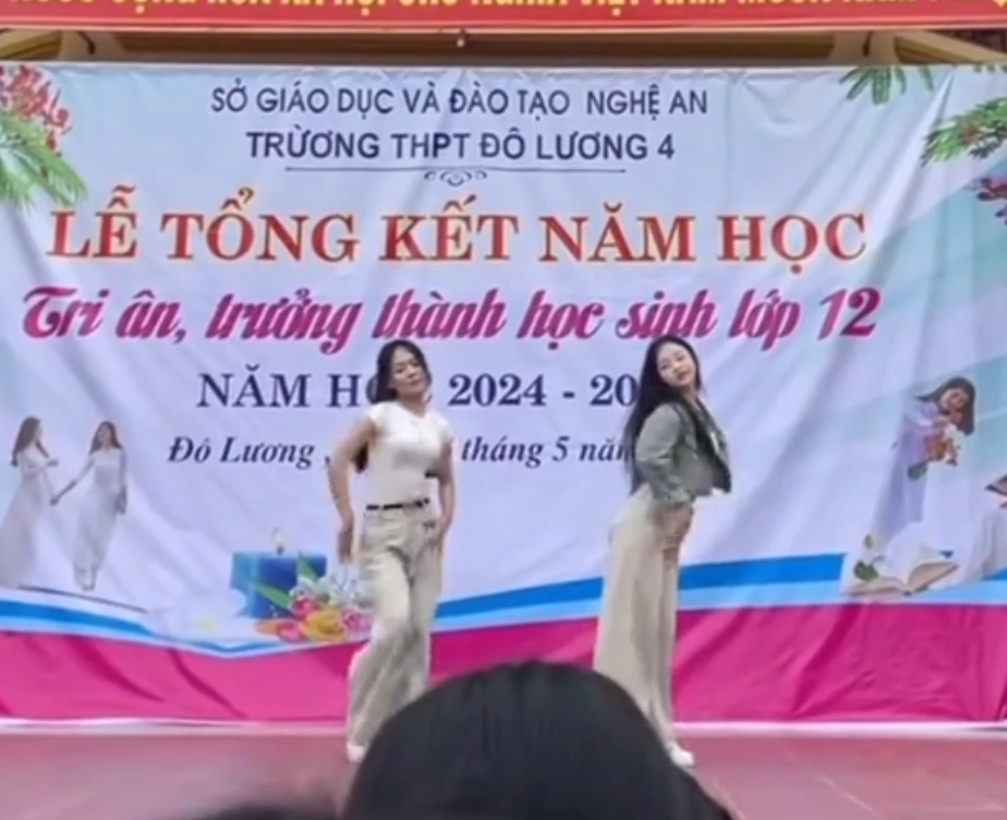 2 nữ sinh vượt quy chuẩn xã hội, mặc đồ ôm sát nhảy 1 kiểu khiến MXH bức xúc? - Hình 4