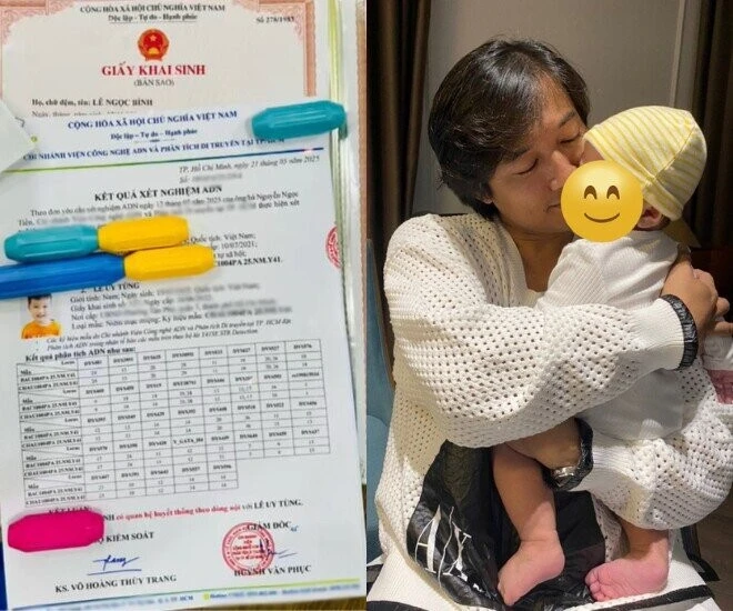 Con trai Quý Bình lộ cảnh ra biển tìm ba, hậu xét nghiệm ADN, nói đúng 2 chữ này - Hình 5