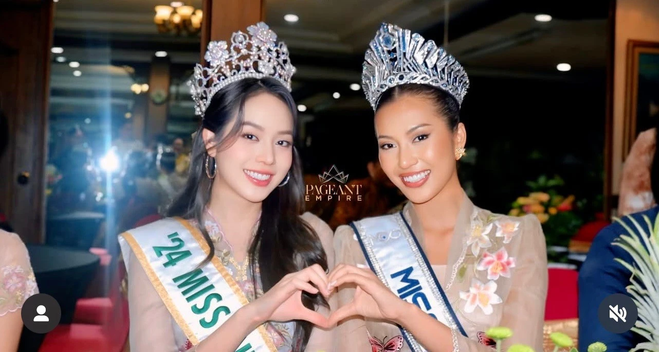 Thanh Thủy ghi điểm ở Indonesia, đọ sắc với 3 nàng hậu quốc tế, visual hơn hẳn? - Hình 6