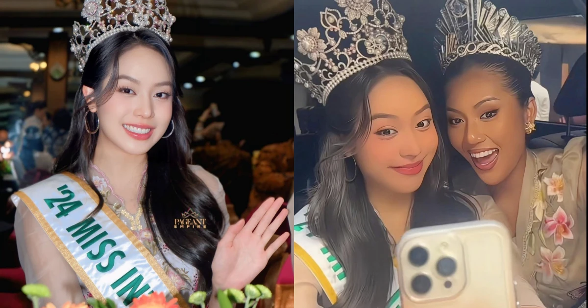 Thanh Thủy ghi điểm ở Indonesia, đọ sắc với 3 nàng hậu quốc tế, visual hơn hẳn? - Hình 8