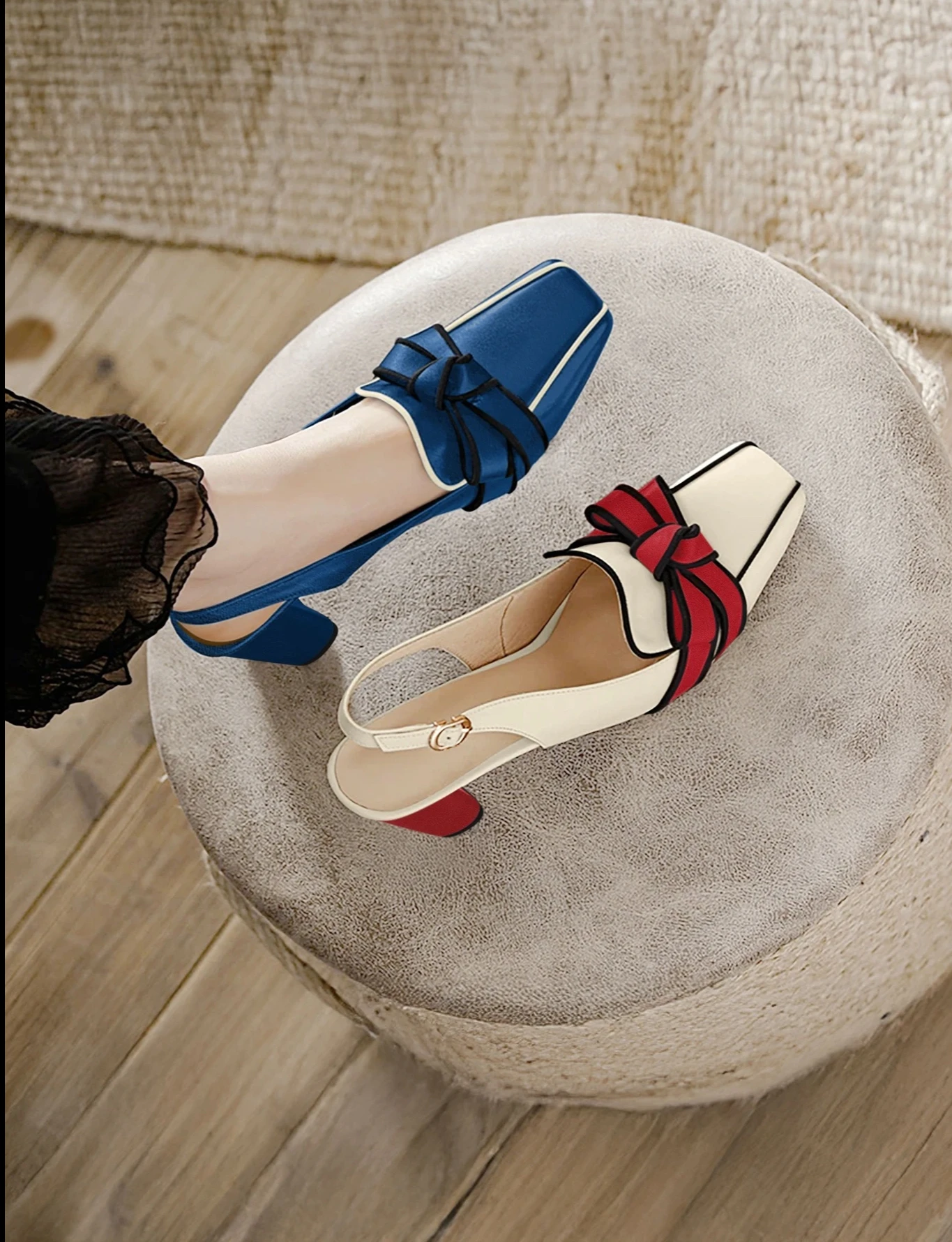 Cháy phố hè với xăng đan, giày dép da đa sắc - Hình 4