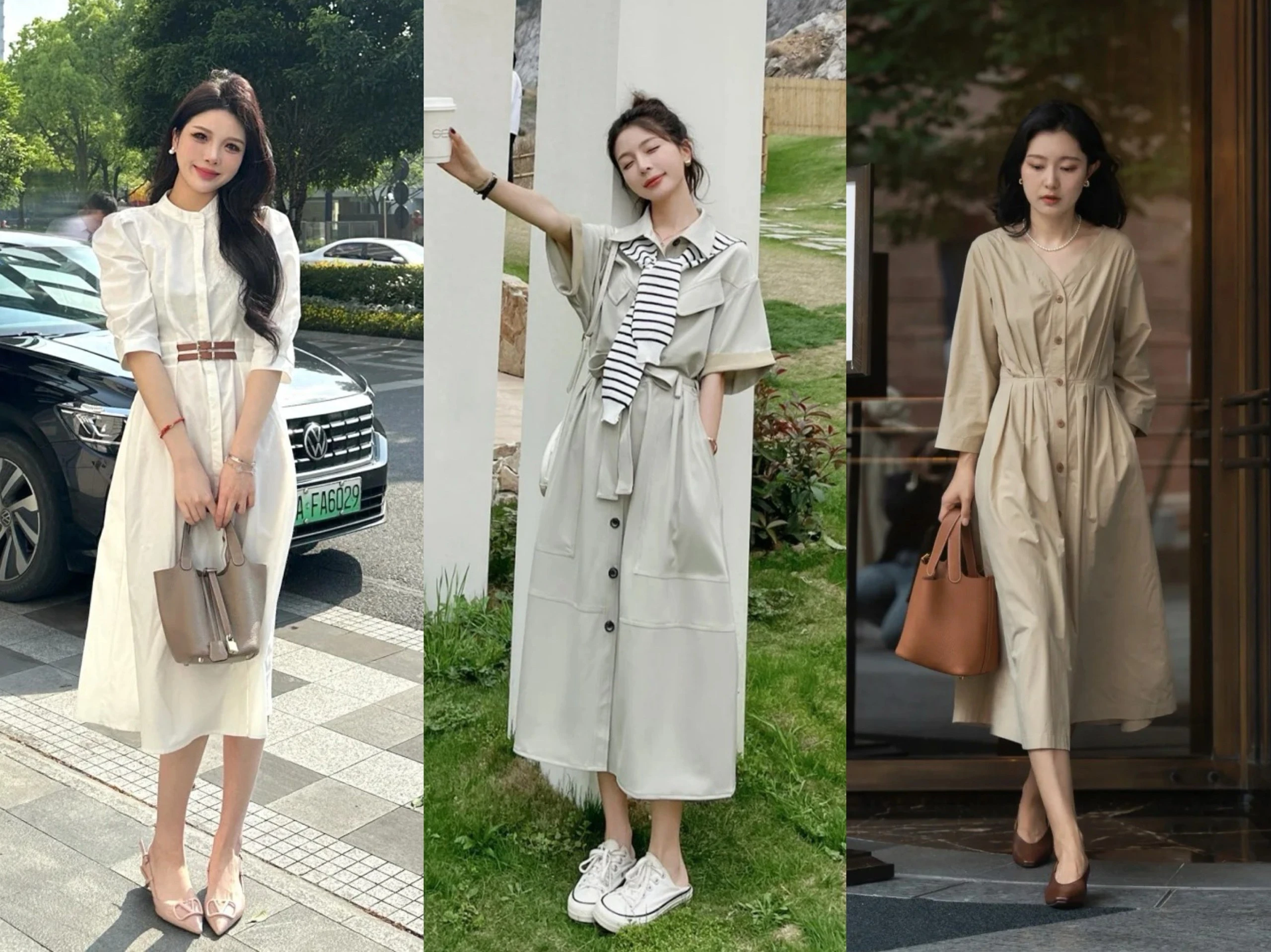 Đầu hè mặc gì vừa mát vừa sang? Váy sơ mi là đáp án hoàn hảo! - Hình 1