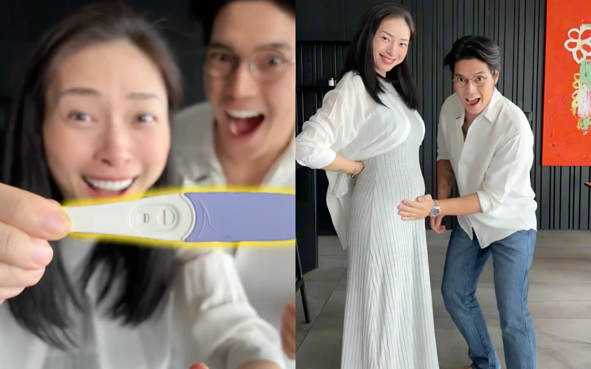 Ngô Thanh Vân xác nhận mang thai ở tuổ.i 46, khoe cận bụng bầu, chồng thái độ? - Hình 2