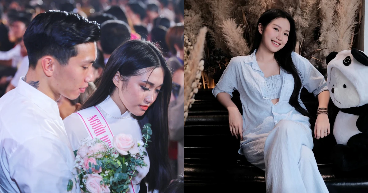 Vợ Văn Hậu phá dáng, bị so với lúc thi hoa hậu, bị soi cạch mặt vợ Đức Chinh - Hình 8