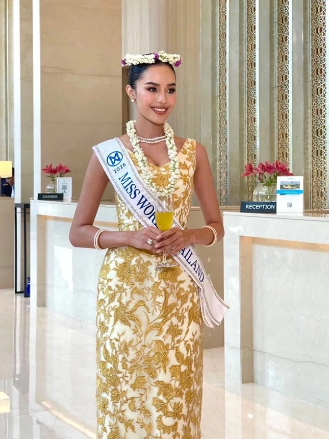 Ý Nhi làm loạn MW, diện trang phục tức mắt so kè Opal, fan đòi lao vào xé - Hình 4