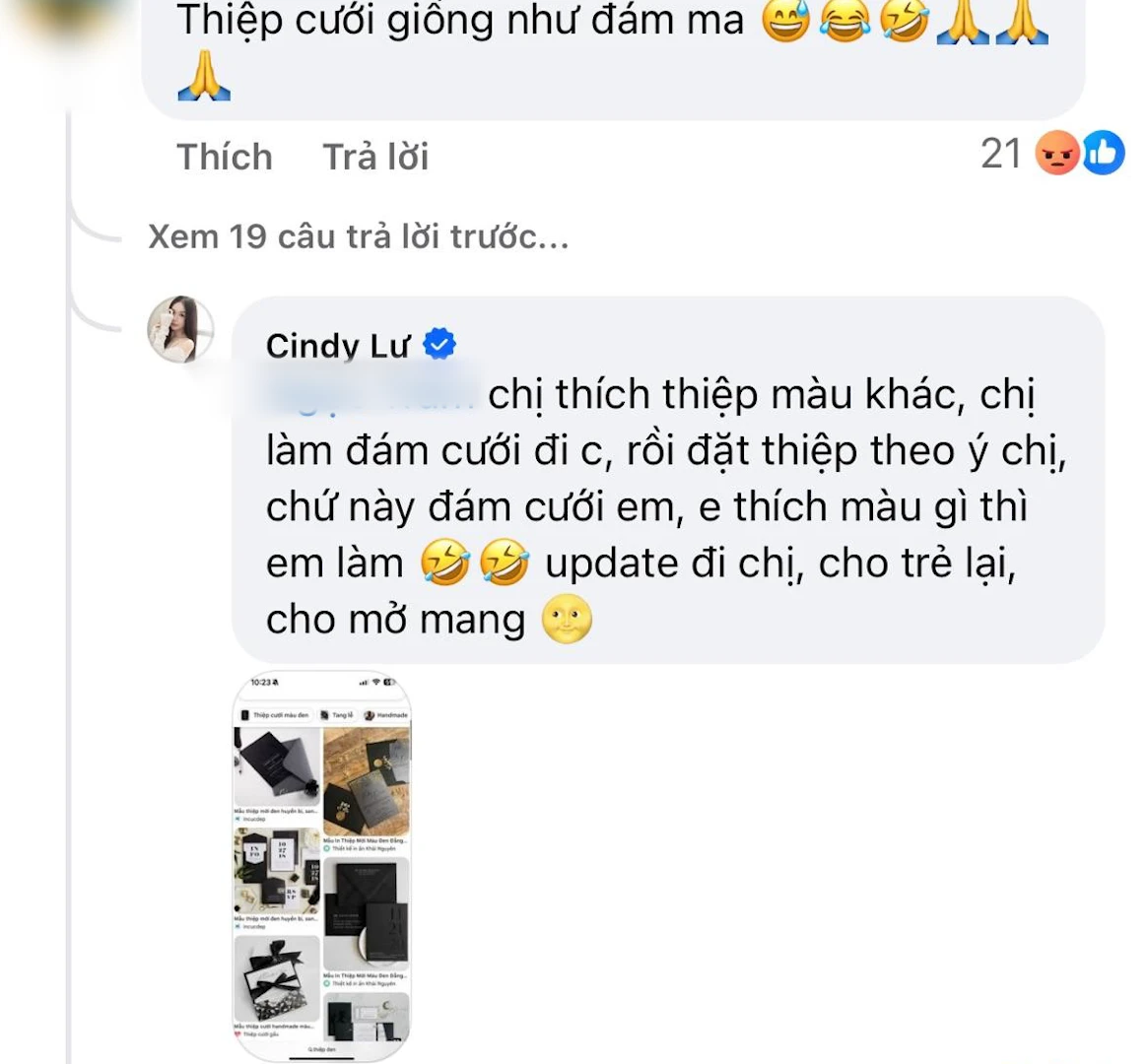 Vợ cũ Hoài Lâm bị netizen chê thiệp cưới, đáp trả cực căng nói 1 câu MXH rần rần - Hình 3