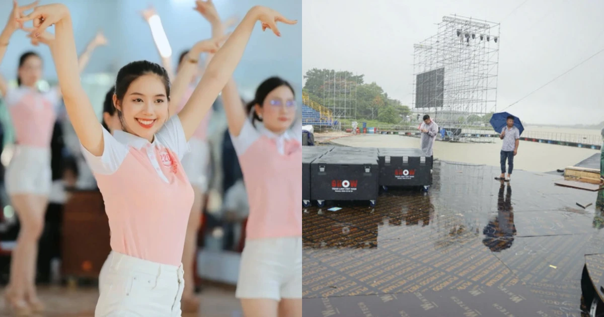 Hoa hậu Việt Nam gặp nạn trước thềm chung kết, sân khấu phải khẩn trương tháo dỡ - Hình 9