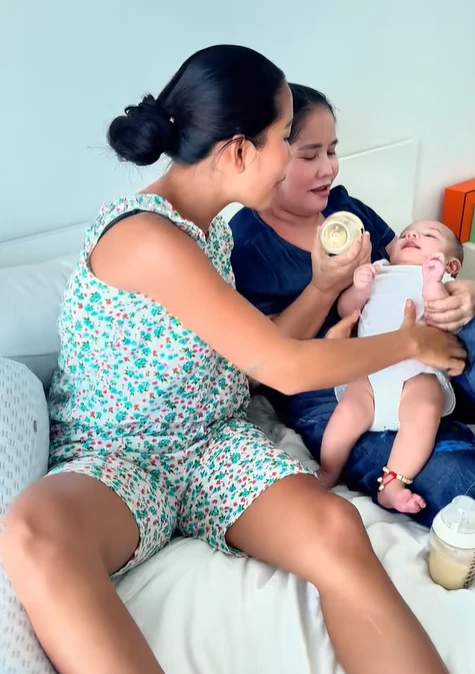 Vy Phạm nổi cáu, lên mạng kể xấu mẹ ruột vì kiêng kỵ đủ điều khi chăm con - Hình 4