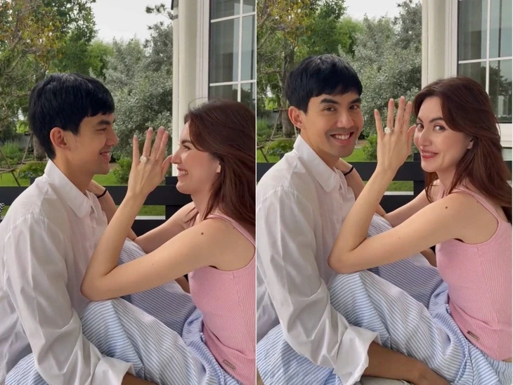 Mai Davika được cầu hôn bằng nhẫn 19 tỷ, nhận thêm quà 1,4 tỷ, ai cũng ngưỡng mộ - Hình 2