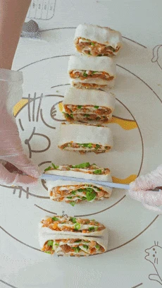 Bữa sáng nuôi dưỡng tỳ vị: Món bánh hoa cuốn nhân thịt củ mài, dễ làm lại cực kỳ tốt cho sức khỏe cả nhà - Hình 15