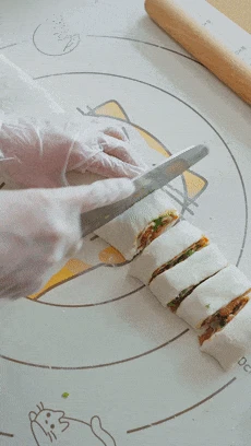 Bữa sáng nuôi dưỡng tỳ vị: Món bánh hoa cuốn nhân thịt củ mài, dễ làm lại cực kỳ tốt cho sức khỏe cả nhà - Hình 13