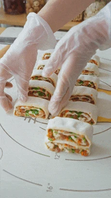 Bữa sáng nuôi dưỡng tỳ vị: Món bánh hoa cuốn nhân thịt củ mài, dễ làm lại cực kỳ tốt cho sức khỏe cả nhà - Hình 14