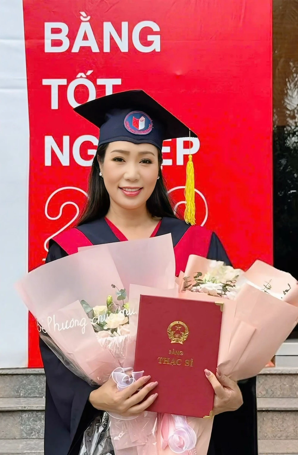 NSND Trịnh Kim Chi: Từ Á hậu đa tài, đến giật bằng Thạc Sĩ ở tuổi U60 - Hình 7