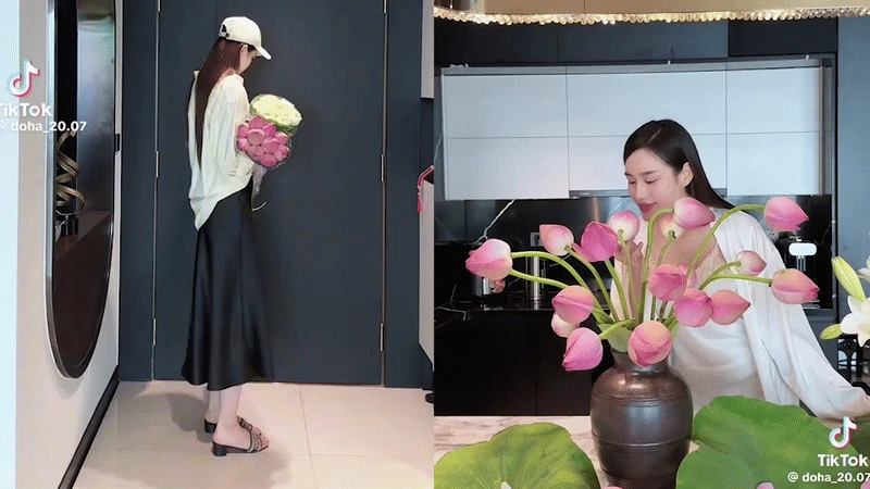 Hoa hậu Đỗ Hà ngày càng ra dáng dâu hào môn, làm 1 việc gần 1 triệu người dán mắt xem không rời - Hình 1