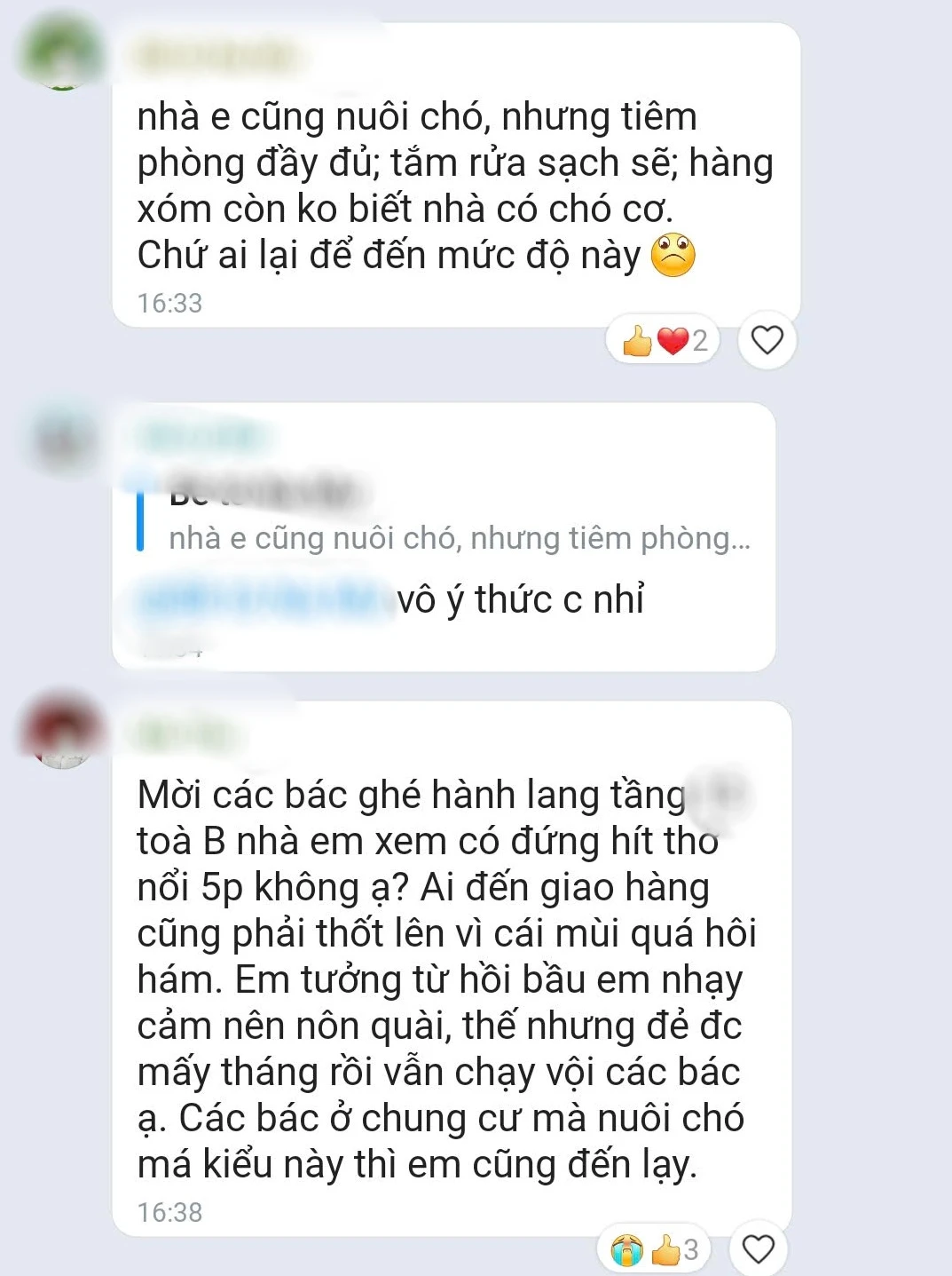 Khốn khổ vì hàng xóm yêu thú cưng nửa mùa: Chất nặng mùi khiến cả chung cư khó thở nhưng tuyệt nhiên không ai nhận! - Hình 3