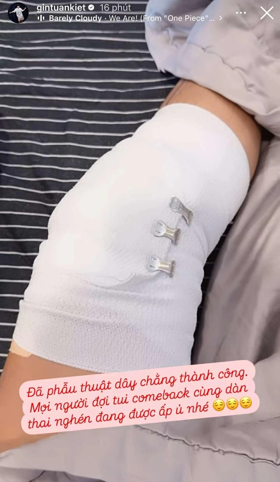 Gin Tuấn Kiệt lần đầu tiết lộ về tình trạng hiện tại sau biến cố! khiến fan sốc - Hình 2