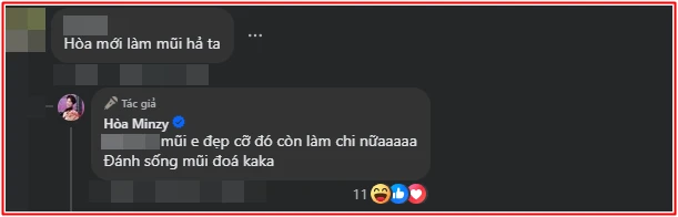 Hòa Minzy bị hỏi 1 câu tế nhị về chiếc mũi, thẳng thắn đáp trả ghi điểm với CĐM - Hình 2