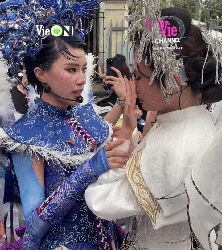 Phương Mỹ Chi và Pháo ôm nhau òa khóc tiết lộ kết quả vòng loại Em Xinh? - Hình 5